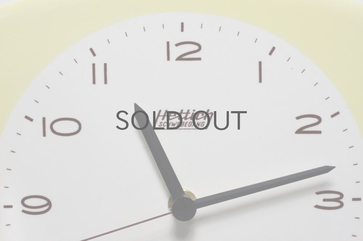 画像3: ヴィンテージ陶製　壁掛け時計Hettich ドイツ製　新品クロックムーブメント使用 (3)