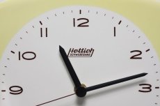 画像3: ヴィンテージ陶製　壁掛け時計Hettich ドイツ製　新品クロックムーブメント使用 (3)