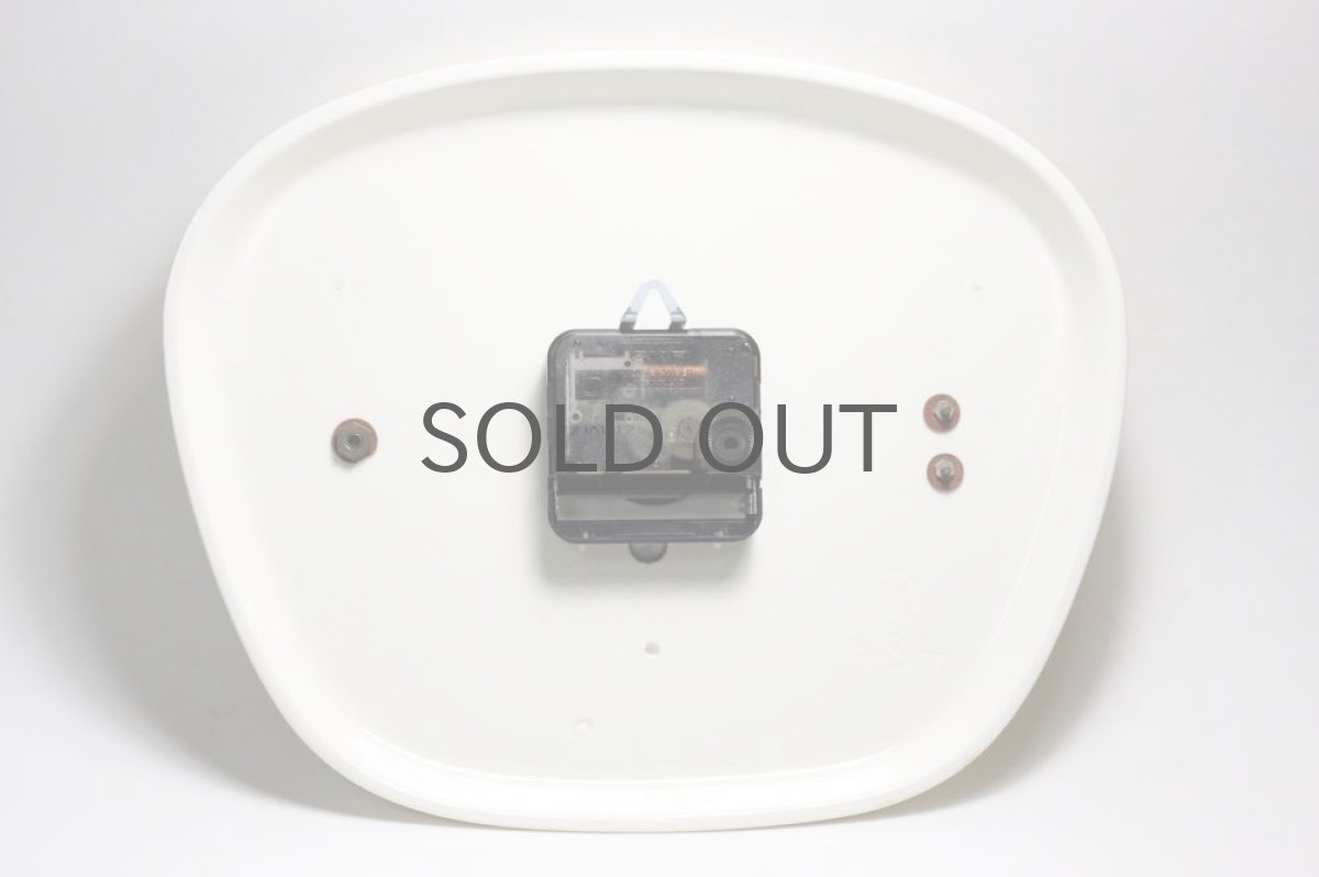 画像4: ヴィンテージ陶製　壁掛け時計Hettich ドイツ製　新品クロックムーブメント使用 (4)