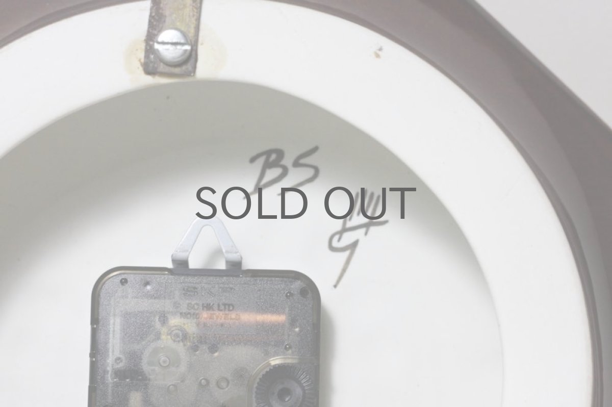 画像5: Gustavsbergグスタフスベリ スタジオ制作壁掛け時計 新品クロックムーブメント使用  (5)