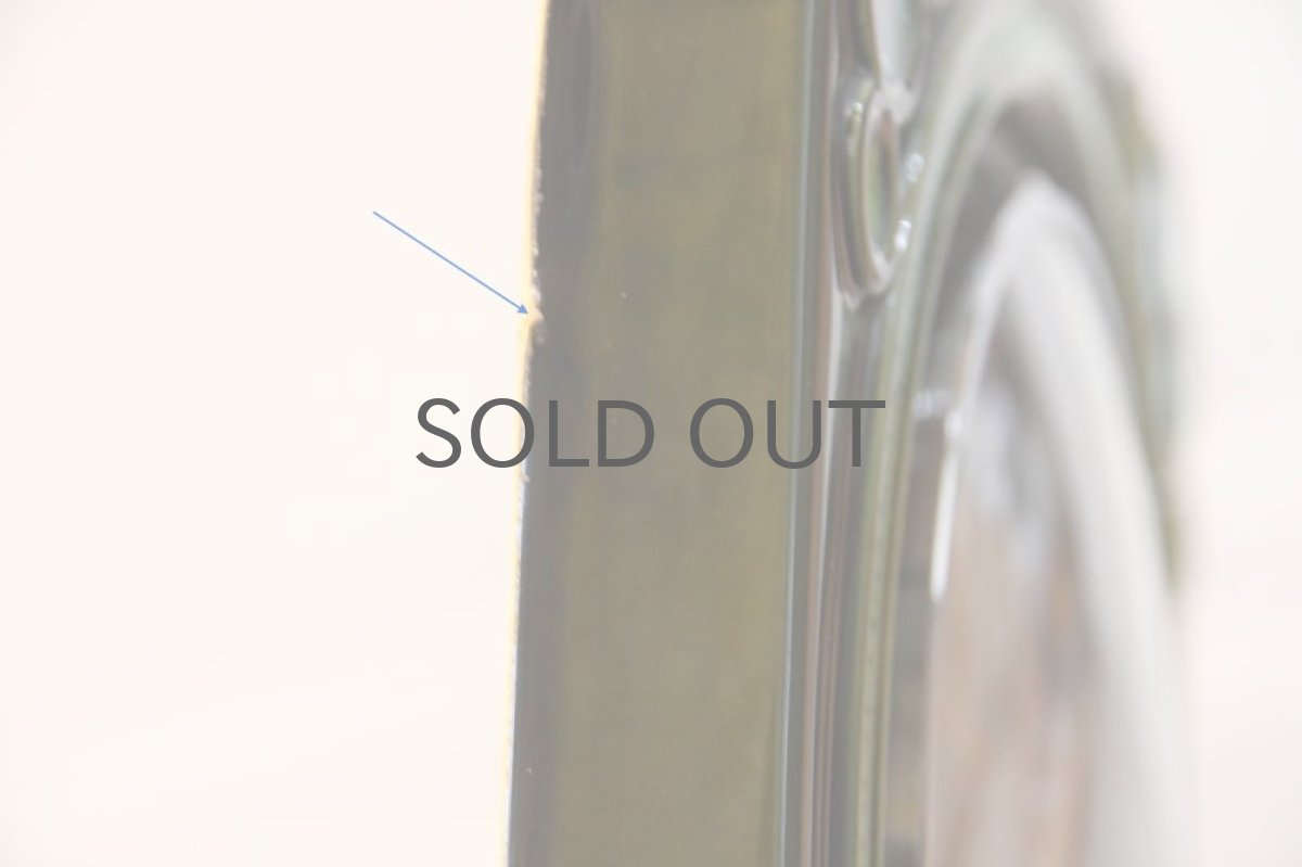 画像5: ヴィンテージ陶製壁掛け時計/GENFA /ドイツ/ダークグリーン (5)