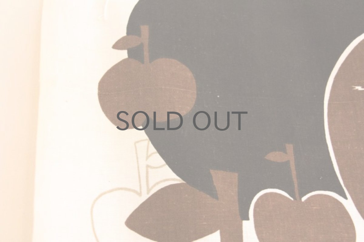 画像4: 北欧ヴィンテージファブリック  スウェーデン リンゴ (4)