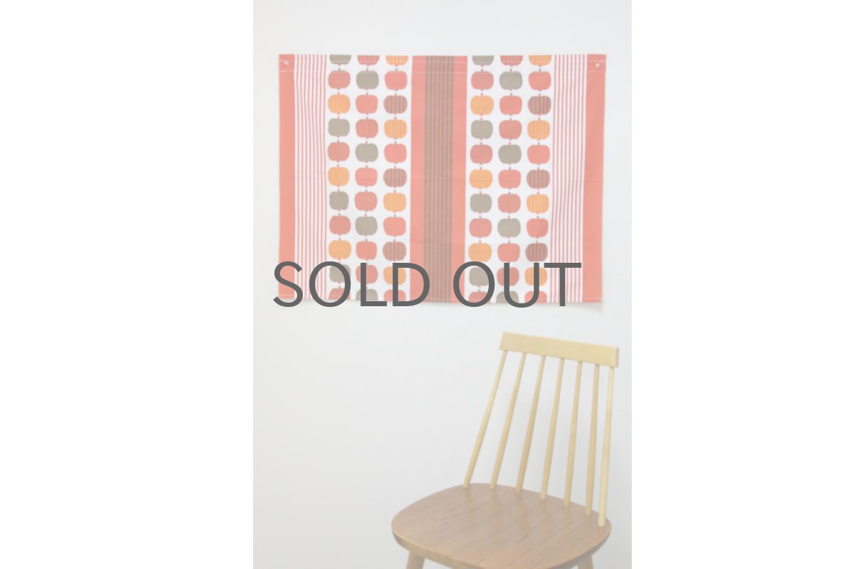 画像3: 北欧ヴィンテージファブリック レッド アップル (3)