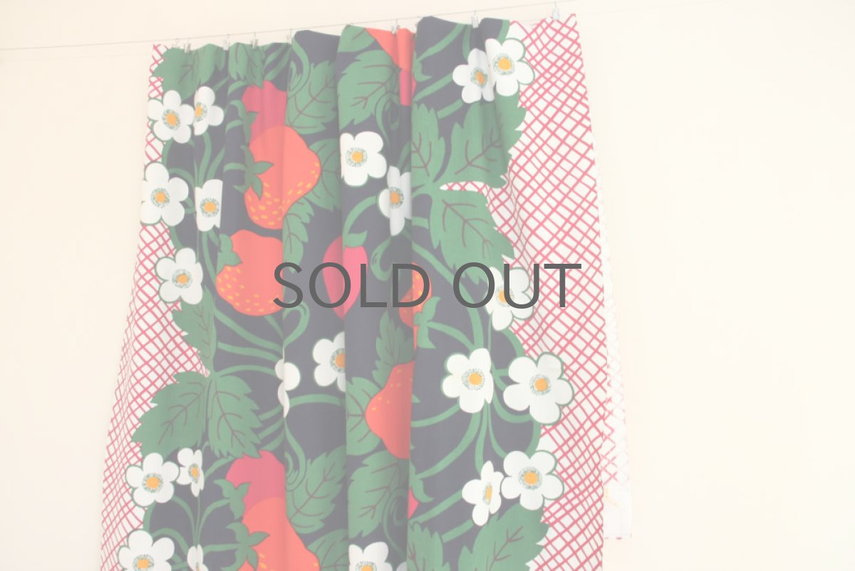 画像3: スウェーデン製/ヴィンテージテキスタイル BORAS ボロス社製ストロベリー (3)