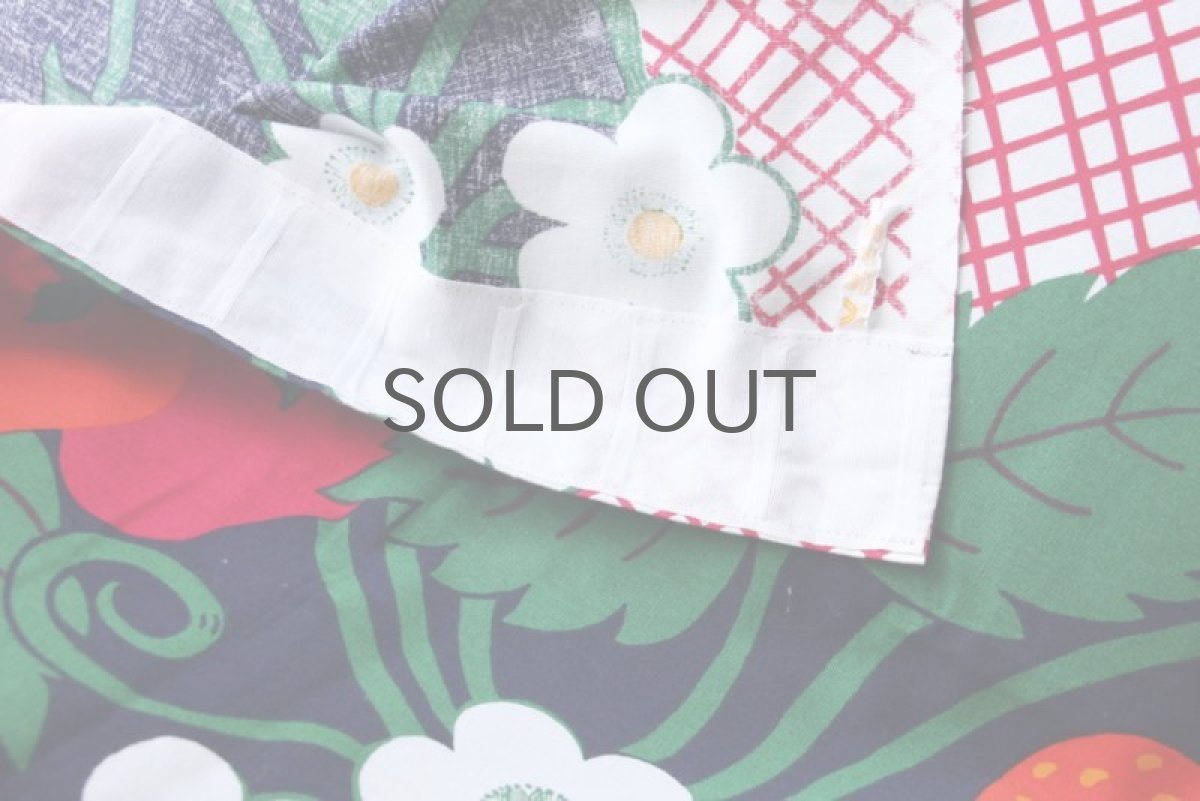 画像4: スウェーデン製/ヴィンテージテキスタイル BORAS ボロス社製ストロベリー (4)