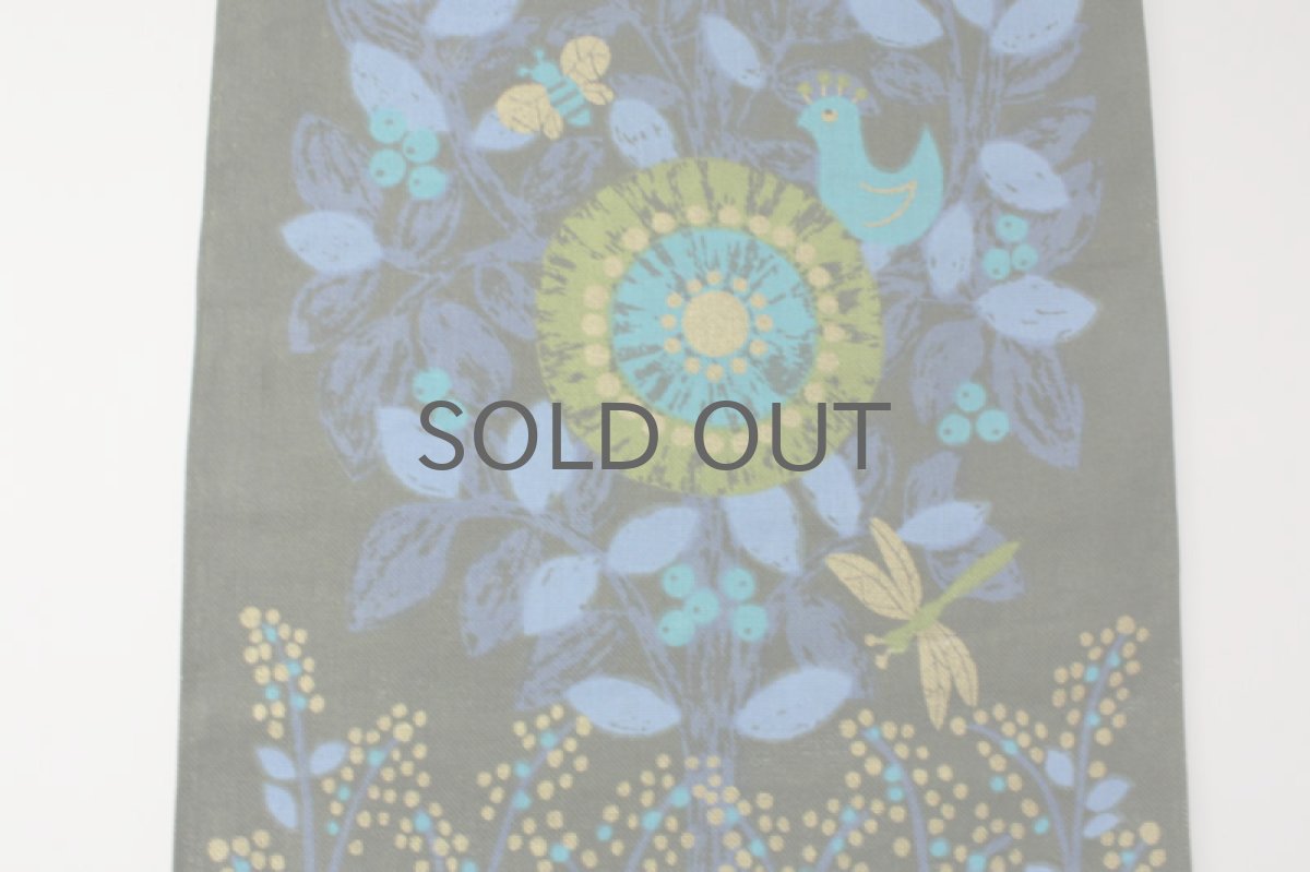 画像2: スウェーデン製/ヴィンテージクロス 小鳥のタペストリー 送料無料 (2)