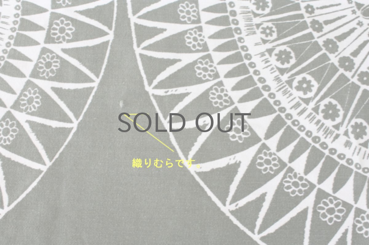 画像5: 北欧雑貨/スウェーデン製/BORÅSボロース(ボラス)社製/ヴィンテージファブリック オリーブグリーン (5)