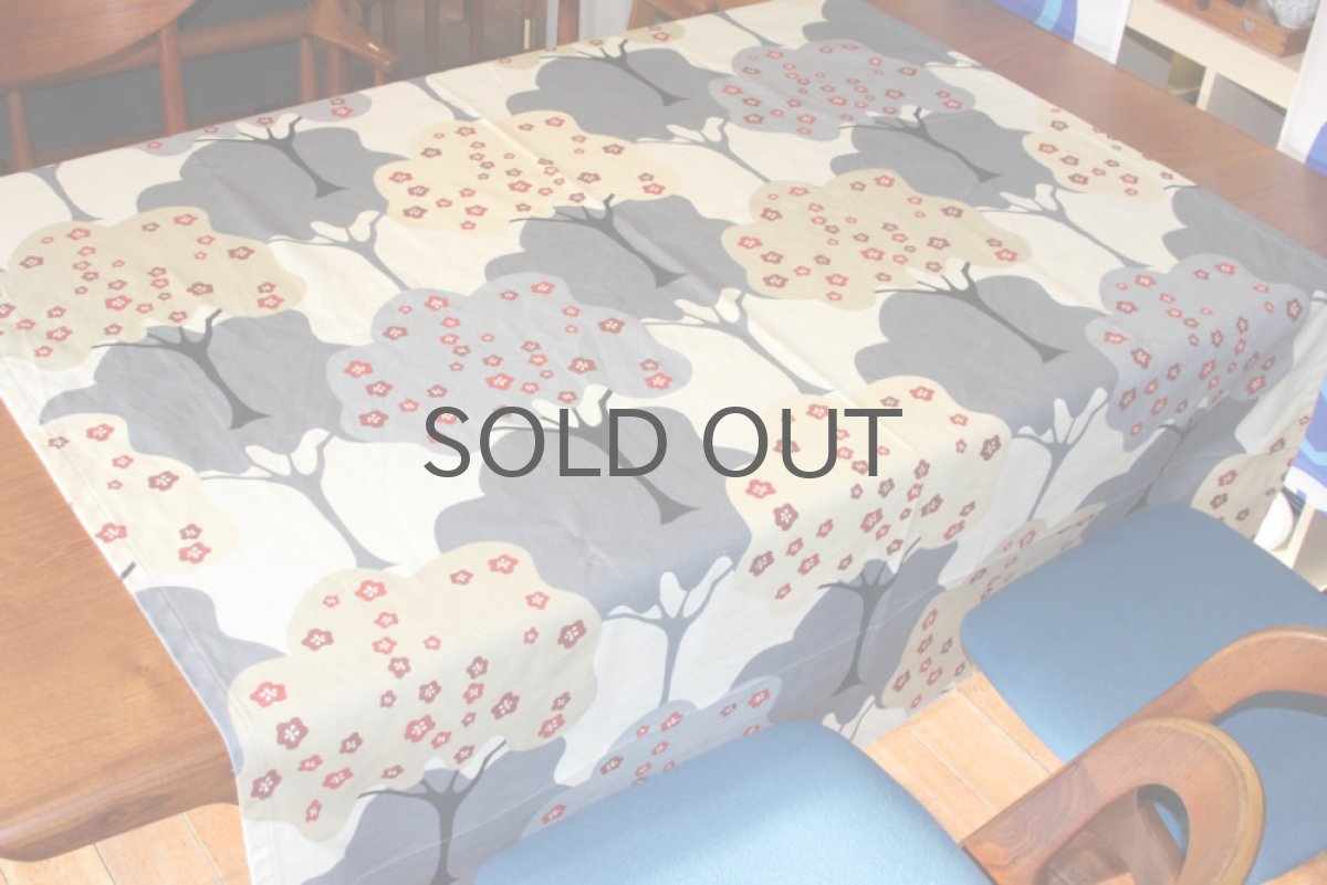 画像2: 北欧雑貨/スウェーデン製/ビンテージファブリック ブラッサム柄 (2)