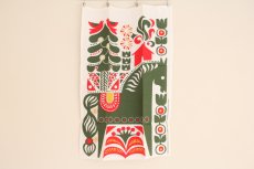 画像2: 北欧ヴィンテージファブリック　marimekko マリメッコ  ティータオル (2)