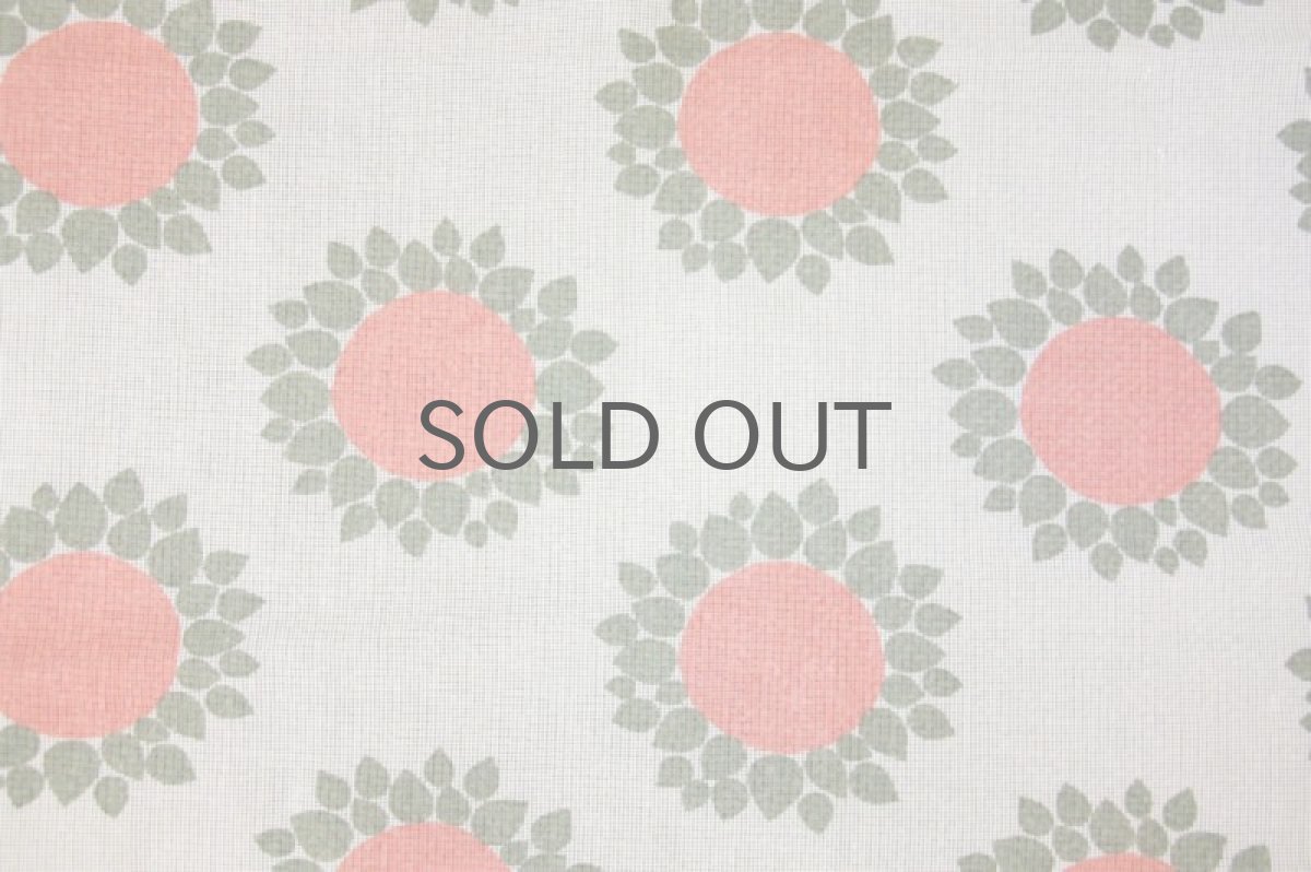 画像5: 北欧雑貨/スウェーデン製/ヴィンテージカフェカーテン レースプリント (5)