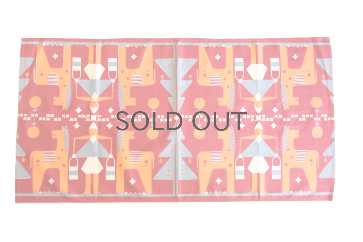 画像2: 北欧雑貨/スウェーデン製/クリスマス テーブルセンター ダーナラホース&ツリー (2)