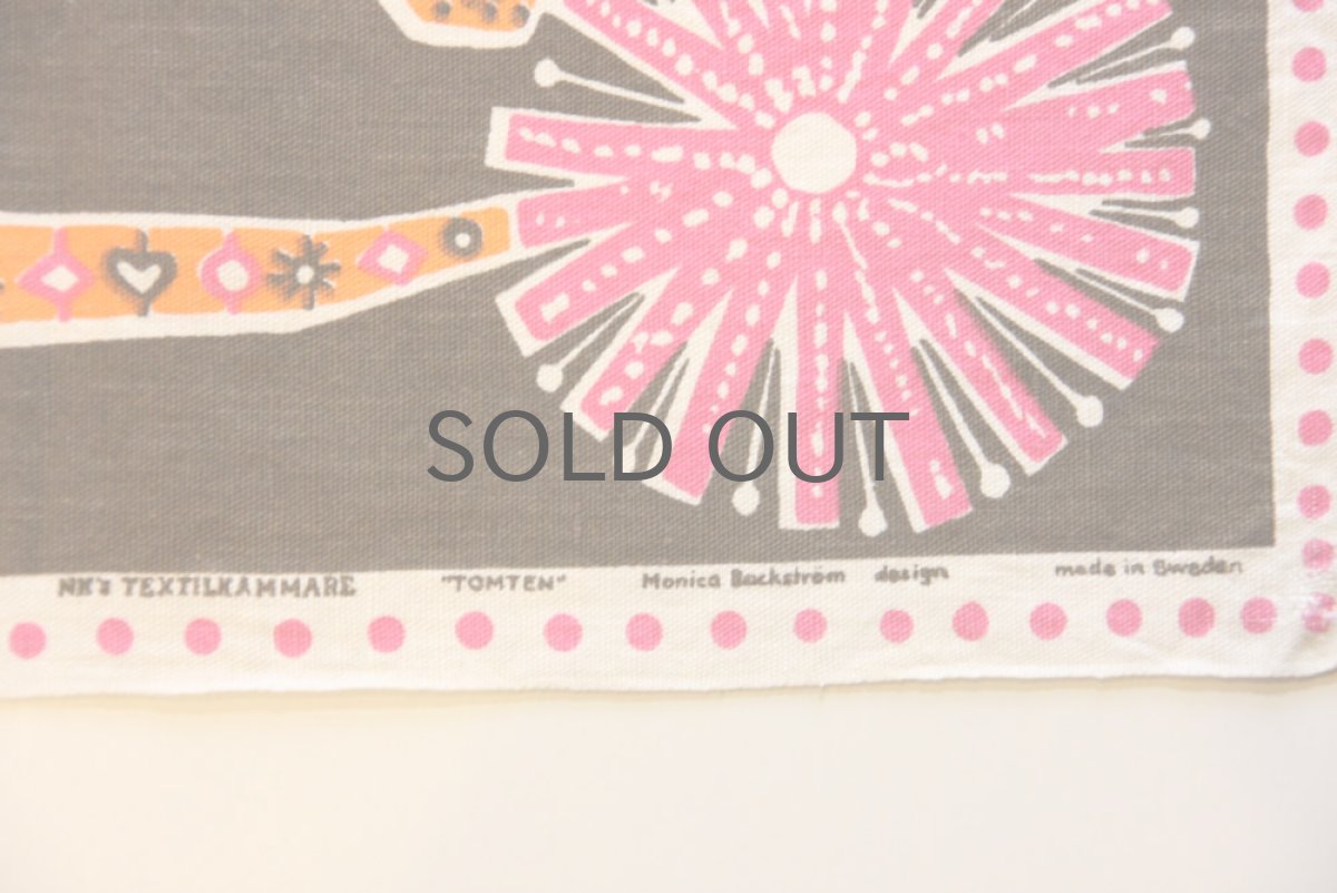 画像3: 北欧雑貨/スウェーデン製ファブリック/クリスマス 妖精トムテ (3)