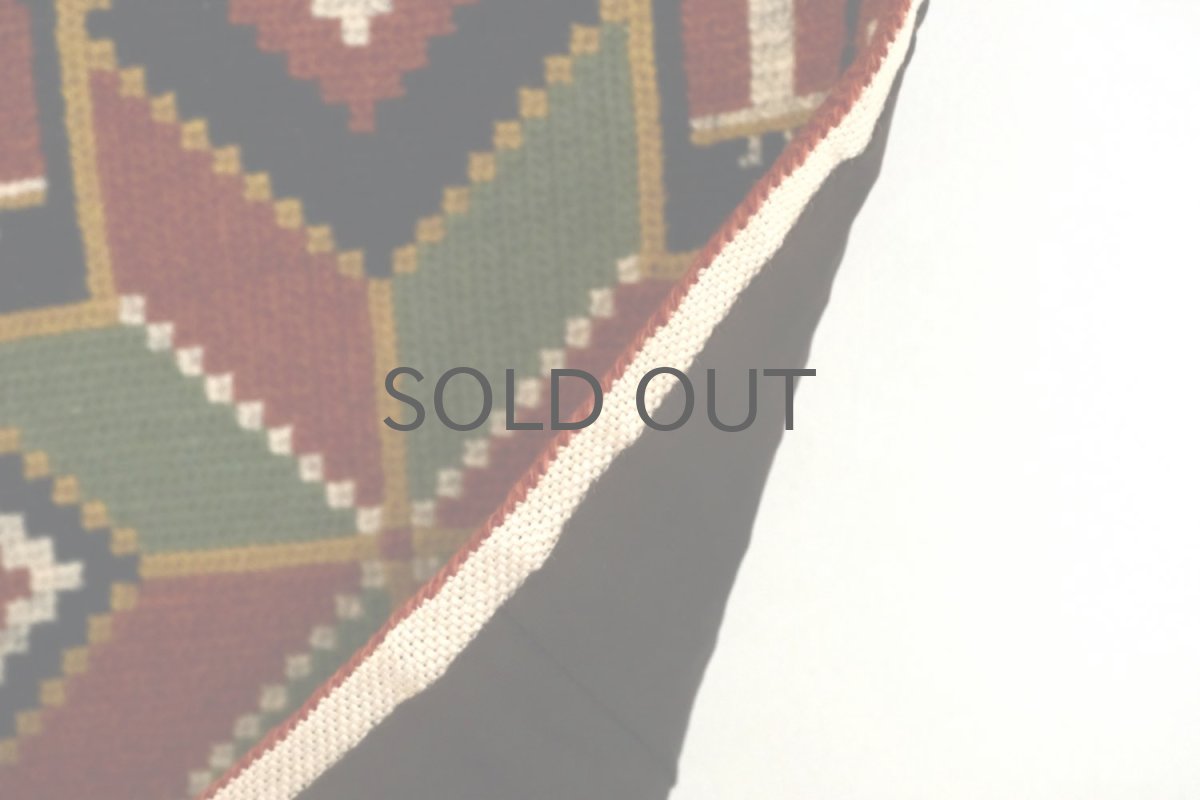 画像5: 北欧ビンテージ／スウェーデン／ツヴィスト刺繍／タペストリー (5)