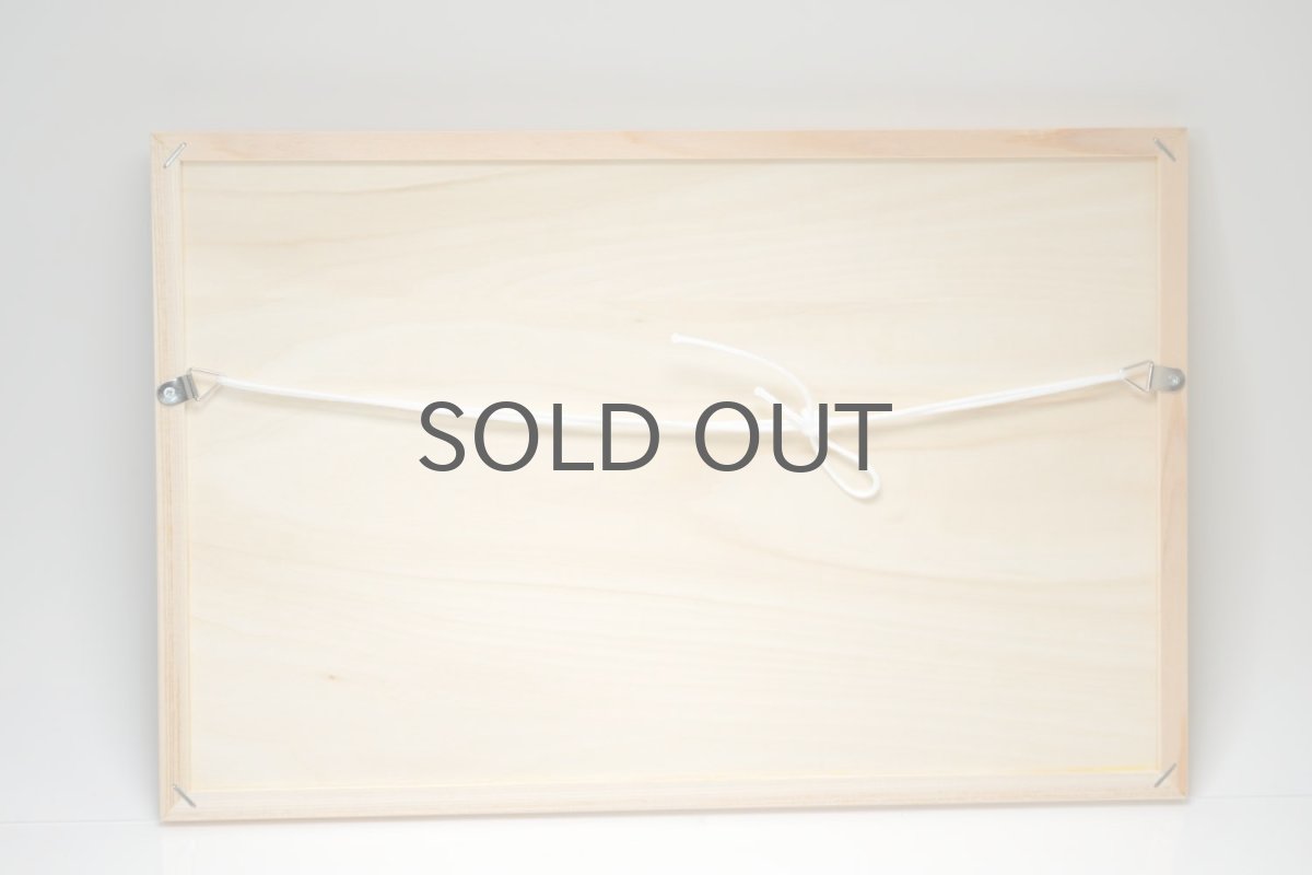 画像5: 北欧ビンテージ/スウェーデン/手織り/フレーム付き/No.1 (5)