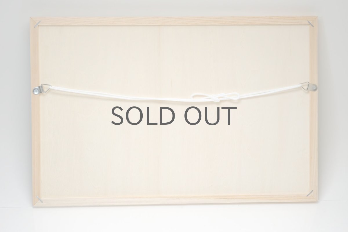 画像5: 北欧ビンテージ/スウェーデン/手織り/フレーム付き/No.2 (5)