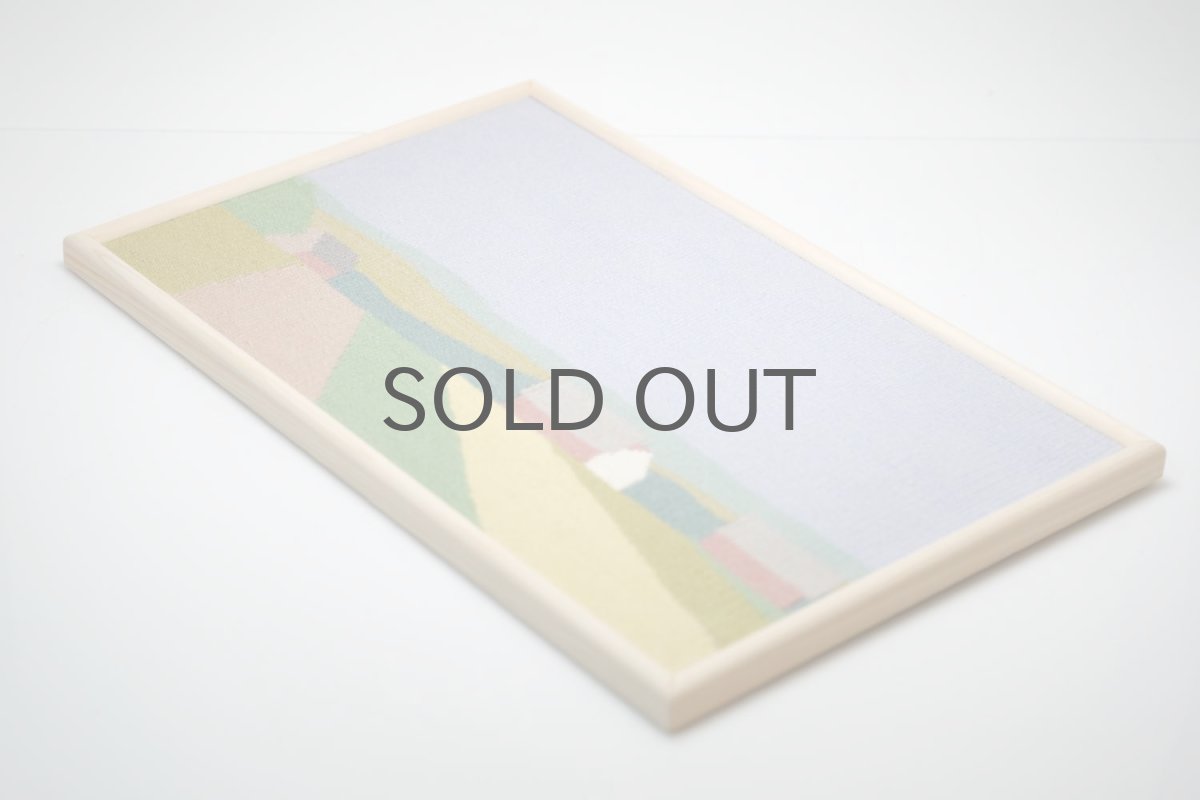 画像4: 北欧ビンテージ/スウェーデン/手織り/フレーム付き/No.2 (4)