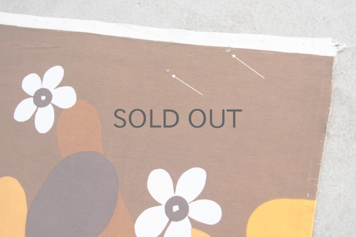 画像4: 北欧フィンランド/ヴィンテージファブリック/Tampella /タンペラ/Markkinat/190cm (4)