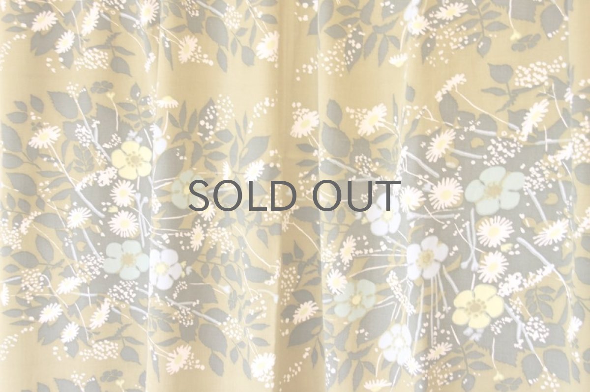 画像4: スウェーデン製/ヴィンテージファブリック BORAS ボロス社製 オリーブグリーン (4)