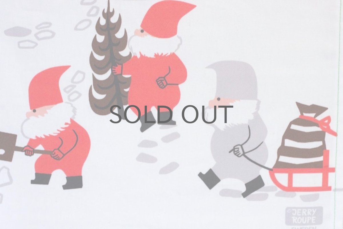 画像3: 北欧クリスマスタペストリー／ジェリー ロウプ／森のツリーハウス/新品 (3)