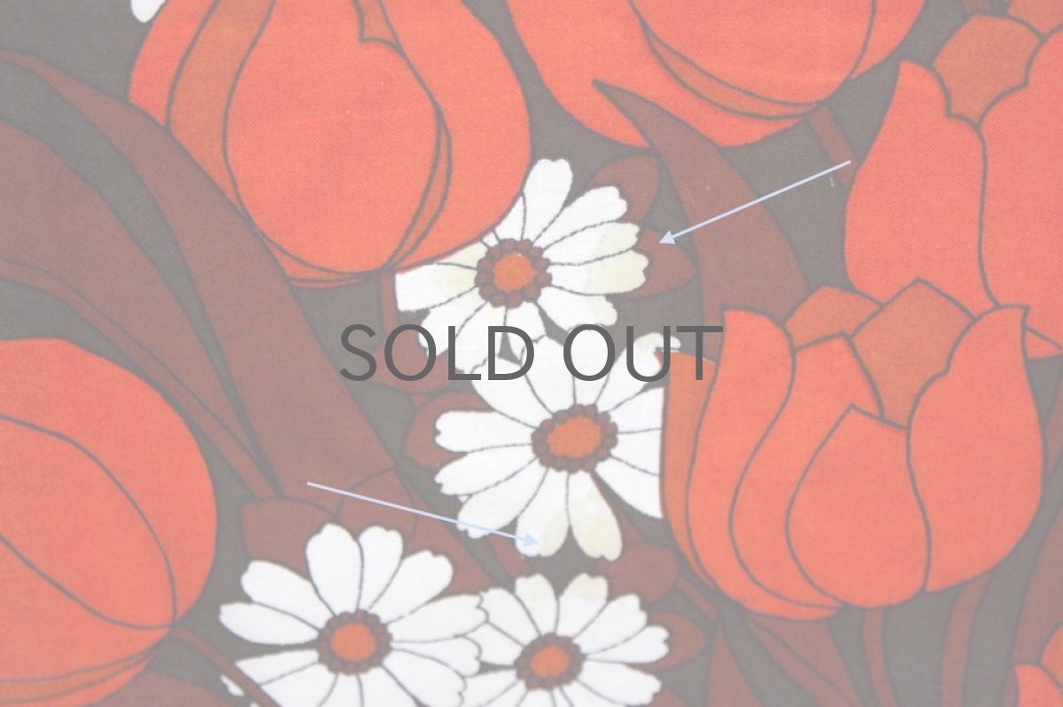 画像5: 北欧ヴィンテージファブリック スウェーデン チューリップ&デイジー (5)