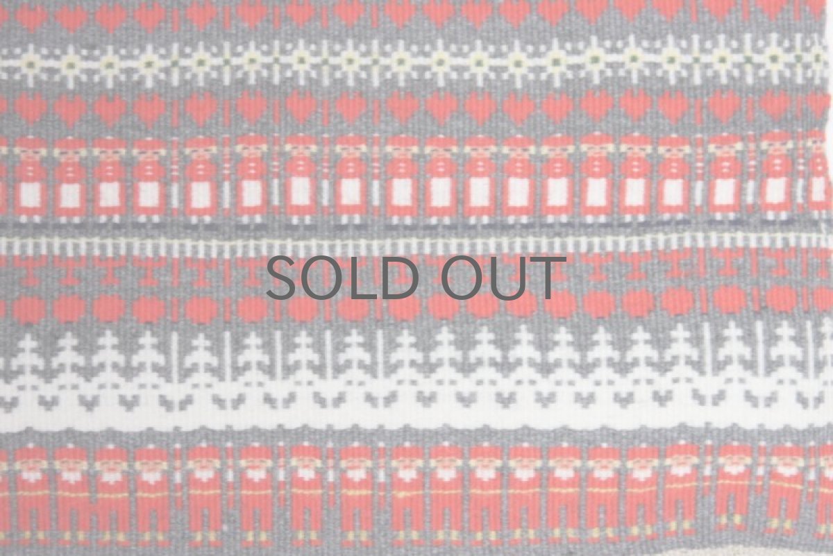 画像2: 北欧ヴィンテージ Gubbatacke織 スウェーデン製 ハンドメイド タペストリー クリスマス (2)