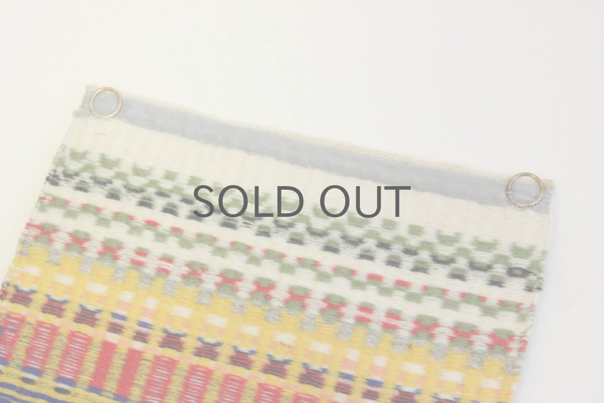 画像5: 北欧ヴィンテージ Gubbatacke織 スウェーデン製 ハンドメイド タペストリー 職業人 (5)