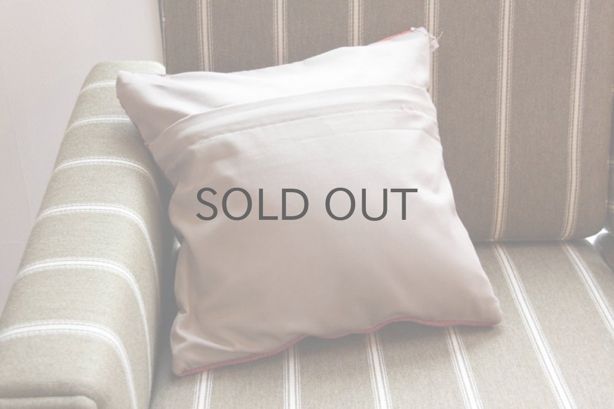 画像4: オールドキリム/クッションカヴァー/40cm/ No.2/中綿クッション付き (4)