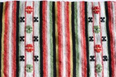 画像2: 北欧ビンテージ　スウェーデン製　タペストリー／テーブルマット　ウール織物 No.1 (2)