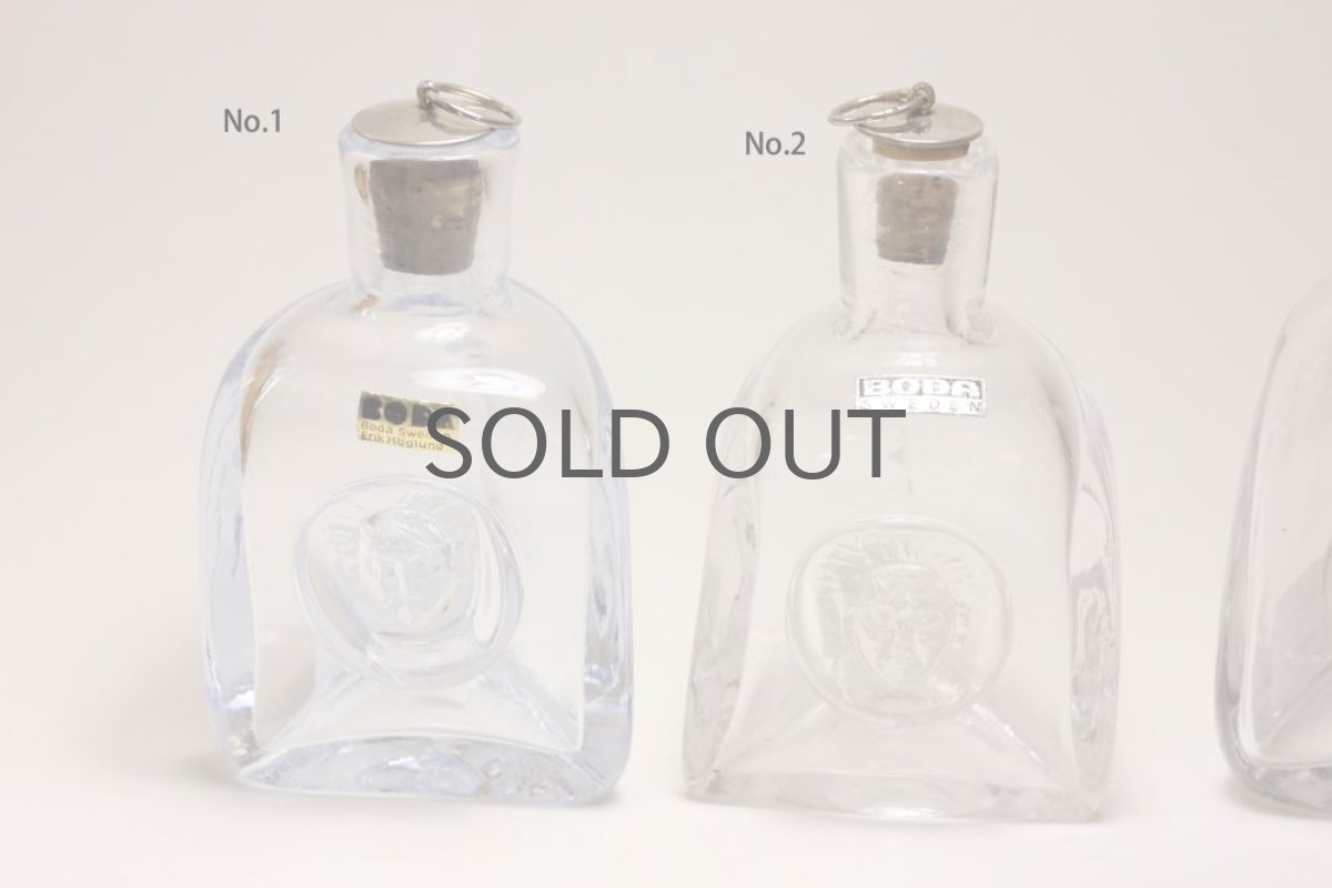 画像3: Erik Hoglundエリックホグラン  ガラス ミニボトル 顔 (3)