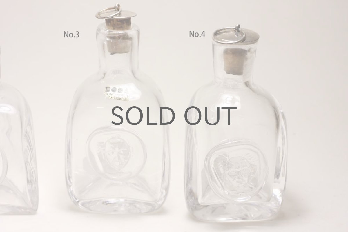 画像4: Erik Hoglundエリックホグラン  ガラス ミニボトル 顔 (4)