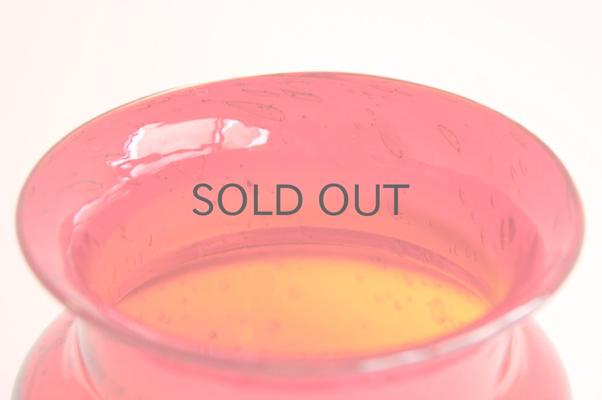 画像3: ErikHoglundエリックホグラン 気泡入り ボトル レッド (3)