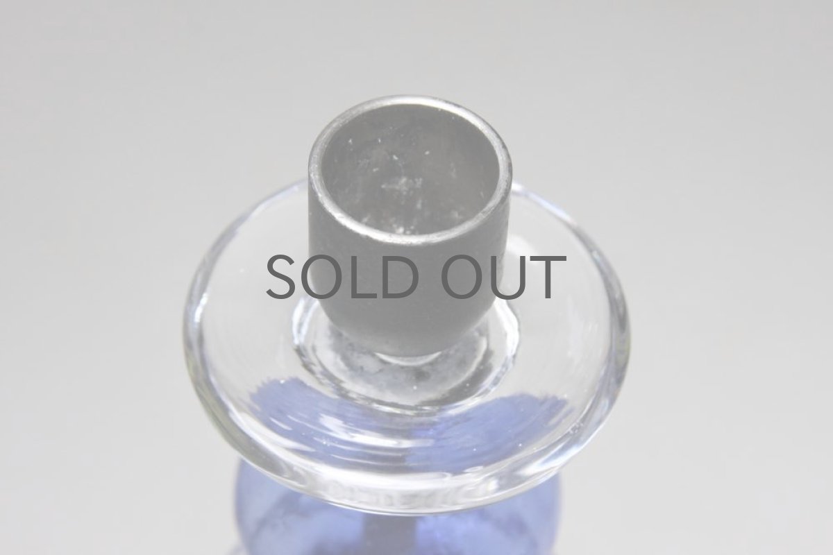 画像3: Erik Hoglund/エリックホグラン/BODA社製/ガラスキャンドルホルダー/2連ブルー (3)