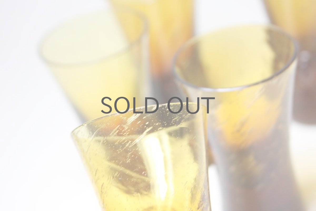 画像5: Erik Hoglund/エリックホグラン/ショットグラス/アンバー (5)