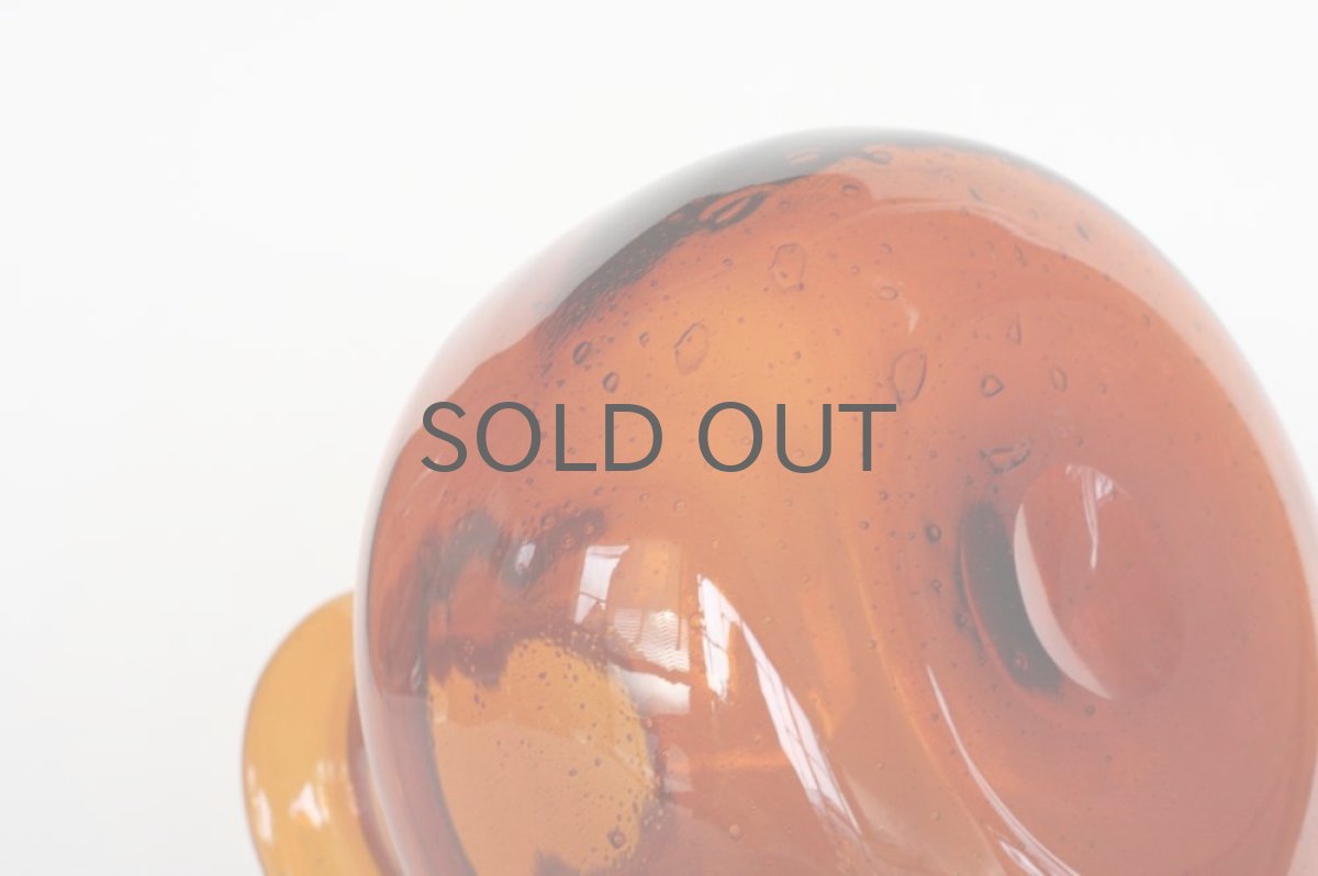 画像4: ErikHoglundエリックホグラン アンバー 気泡入り ベース (4)