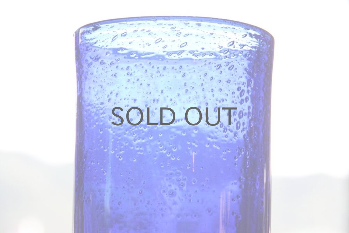 画像7: ErikHoglund/エリックホグラン/気泡入りゴブレット/ブルー (7)
