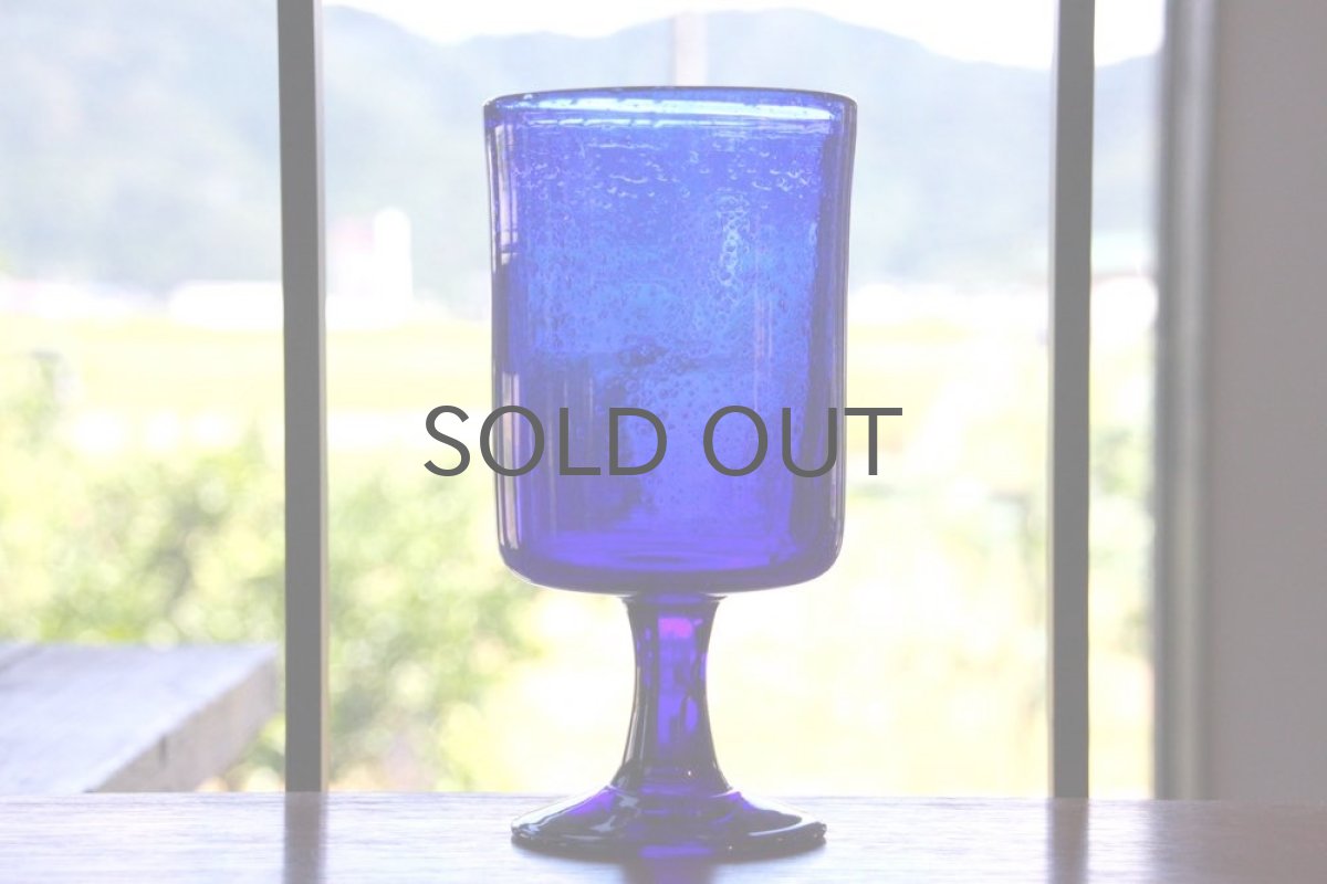 画像6: ErikHoglund/エリックホグラン/気泡入りゴブレット/ブルー (6)
