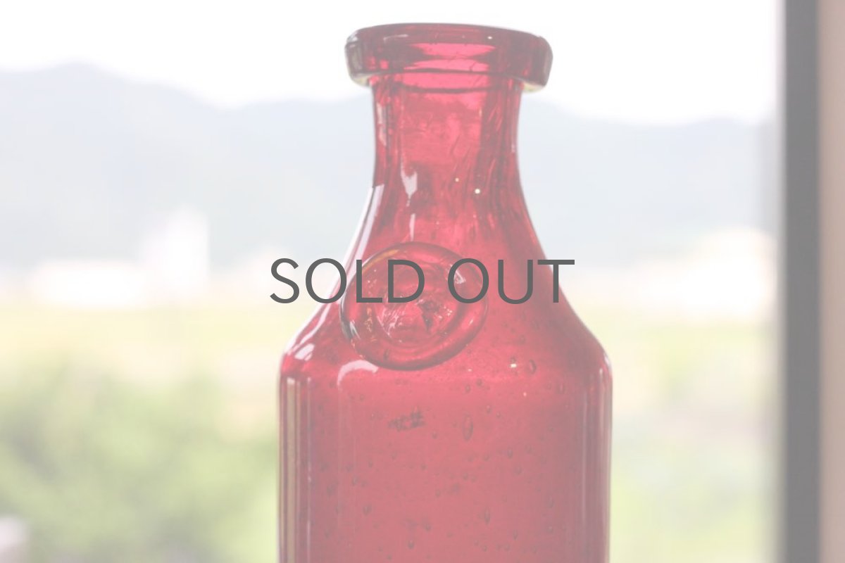 画像2: Erik Hoglund／エリックホグラン／気泡入り／レッドボトル (2)