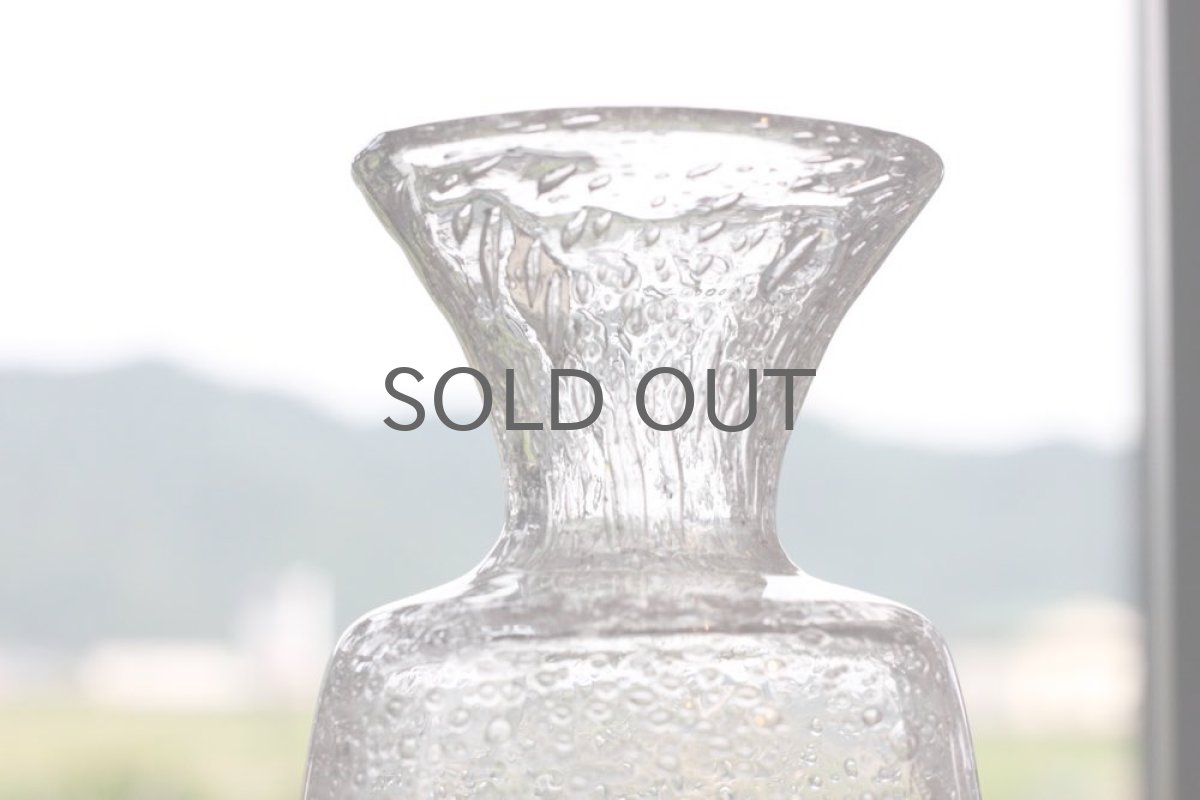 画像2: Erik Hoglund/エリックホグラン/気泡入り/クリアボトル (2)