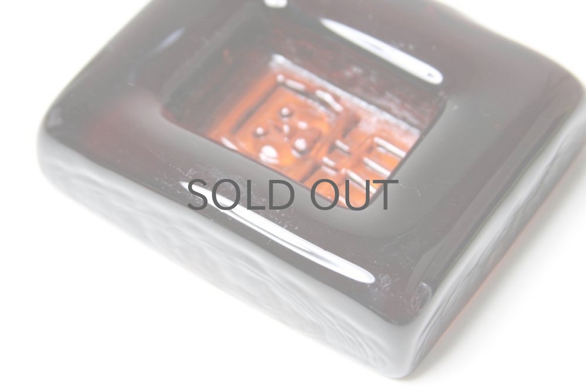 画像4: ErikHoglund/エリックホグラン/ガラス/ヒトアッシュトレー/アンバー (4)