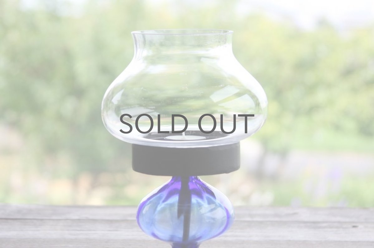 画像2: Erik Hoglundエリックホグラン BODA社製 ガラスキャンドルホルダー風よけガラス付き Mサイズ (2)