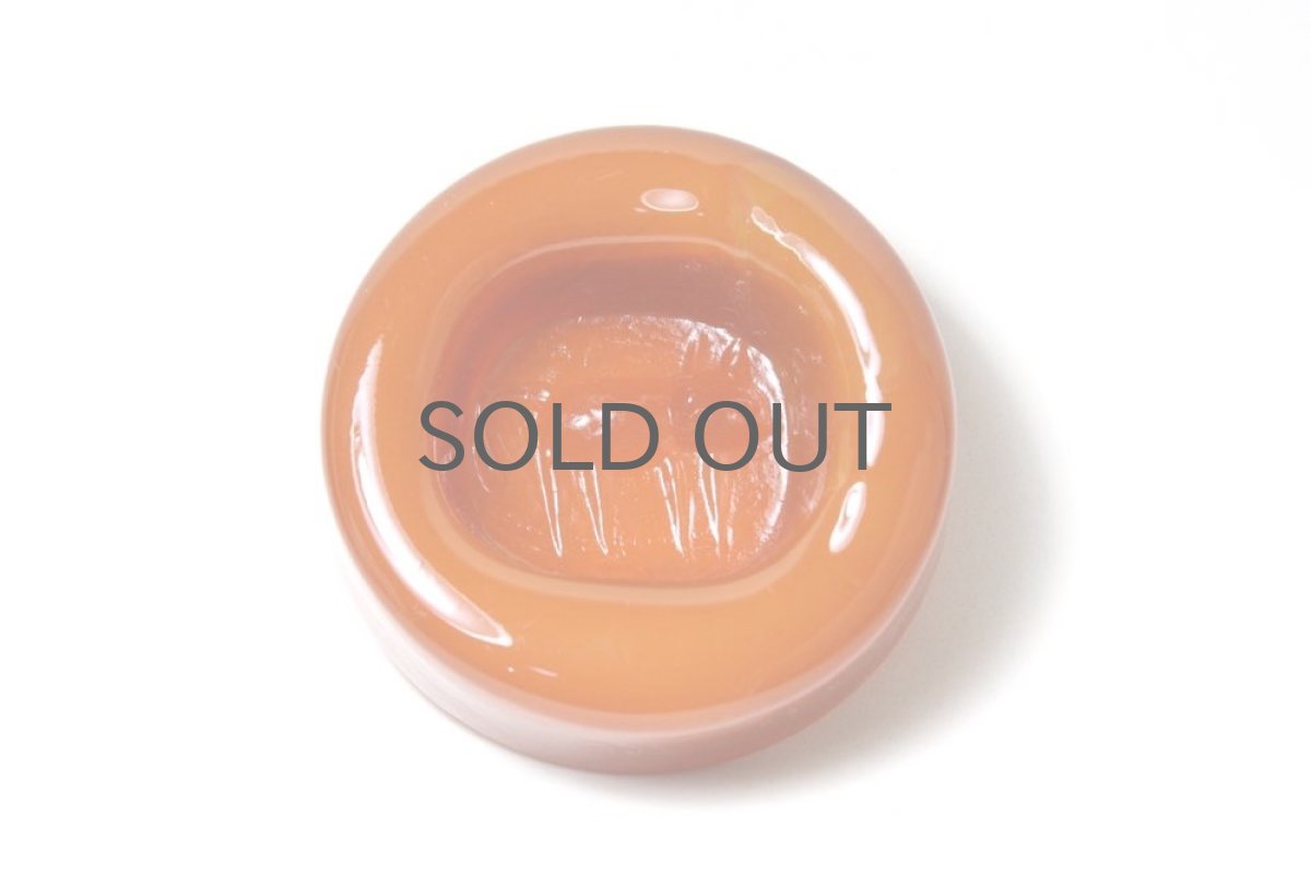 画像2: Erik Hoglund/エリックホグラン/ガラス/ネコのアッシュトレイ/Mサイズ オレンジ (2)