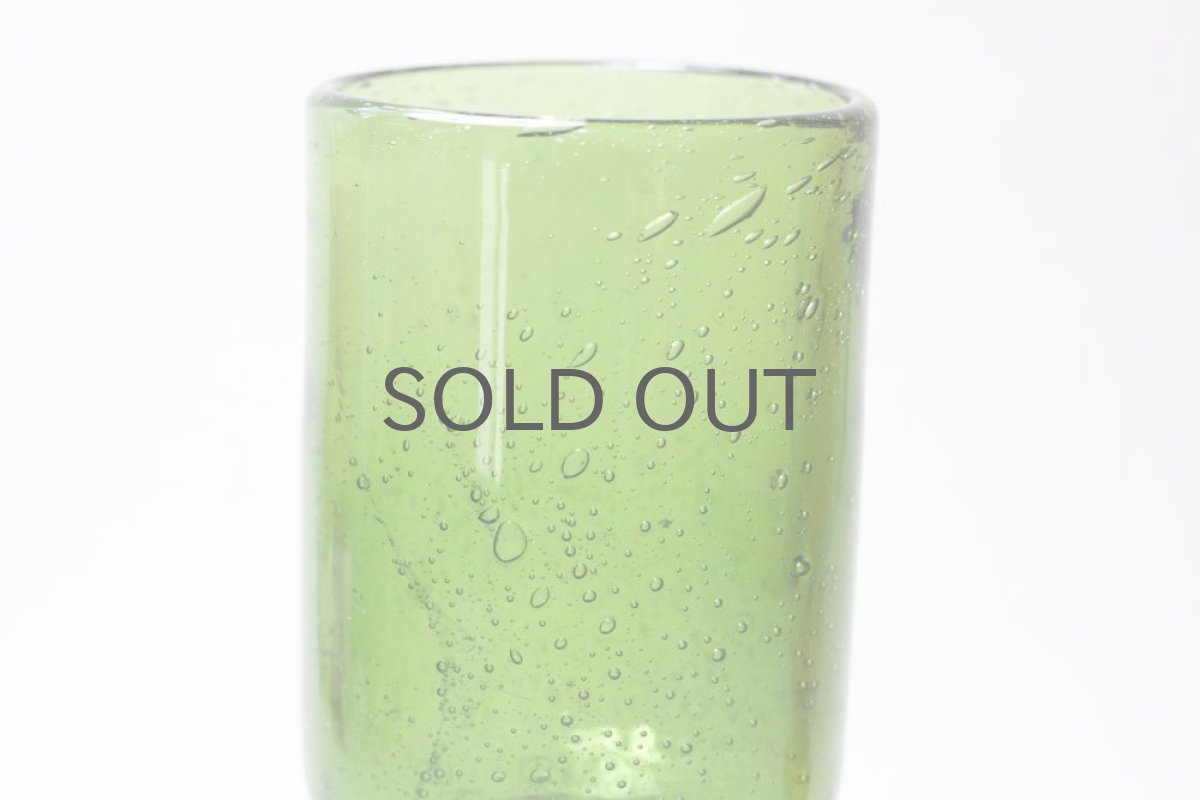 画像3: ErikHoglund/エリックホグラン/気泡入りゴブレット/グリーン (3)