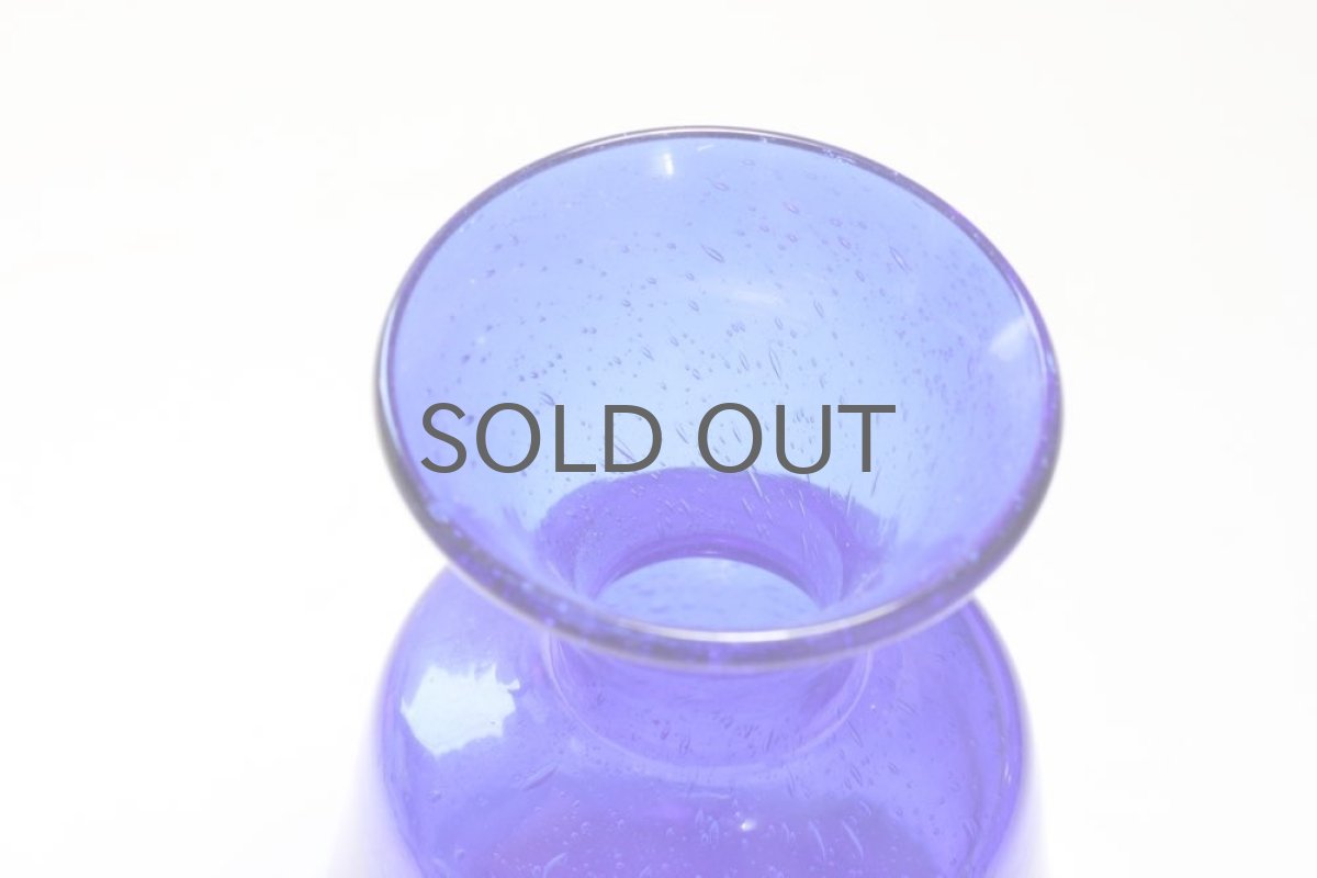 画像4: ErikHoglund/エリックホグラン/ 気泡入り/ボトル ブルー (4)