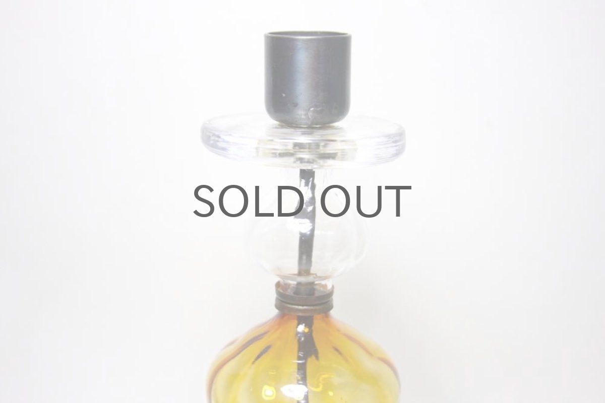 画像5: Erik Hoglund/エリックホグラン/BODA社製/ガラスキャンドルホルダー/4連アンバー (5)