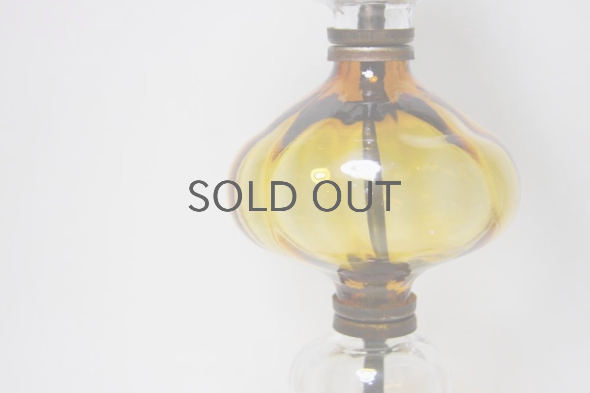 画像3: Erik Hoglund/エリックホグラン/BODA社製/ガラスキャンドルホルダー/4連アンバー (3)