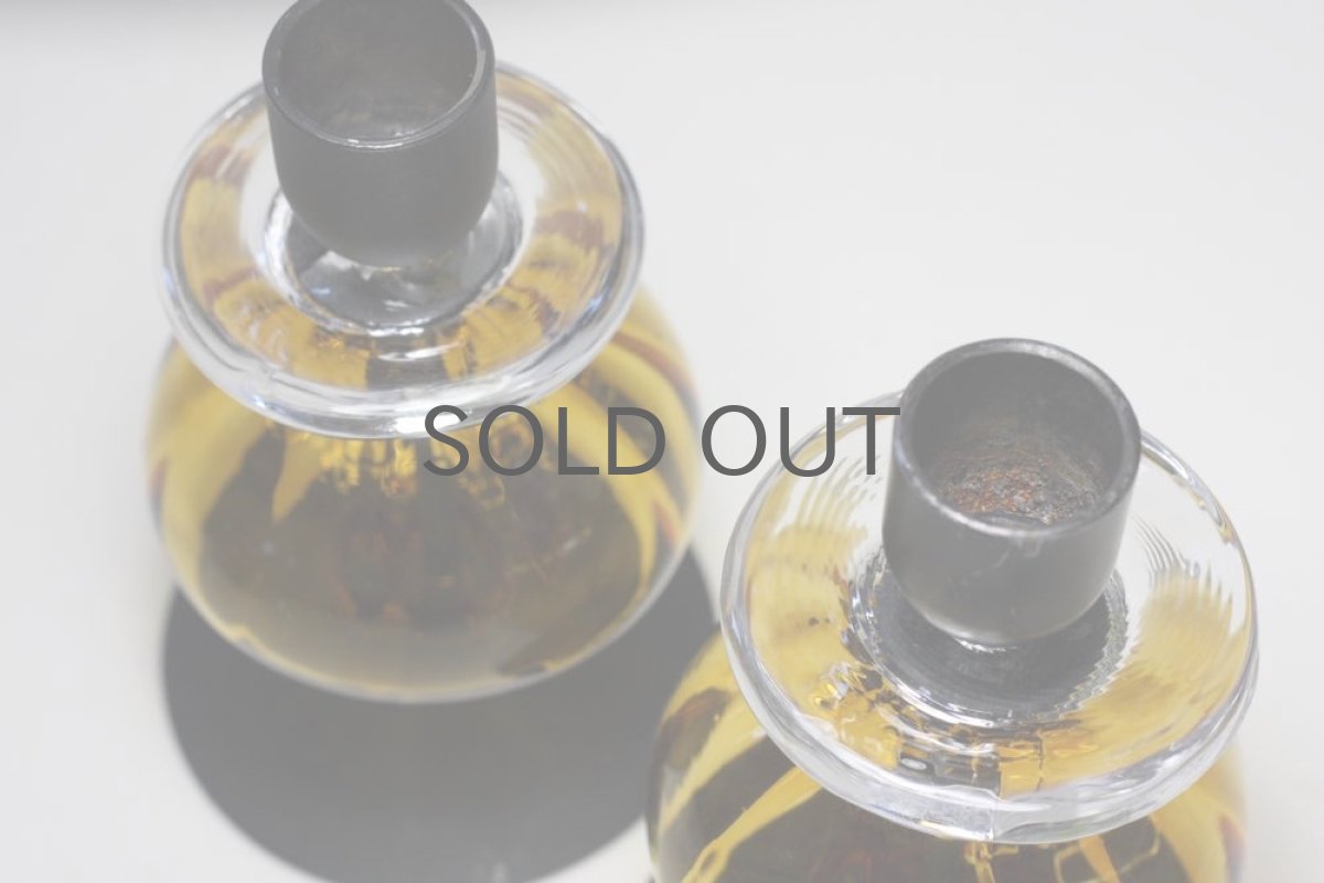 画像5: Erik Hoglund/エリックホグラン/BODA社製/ガラスキャンドルホルダー/アンバー Sサイズ/ No.1 (5)