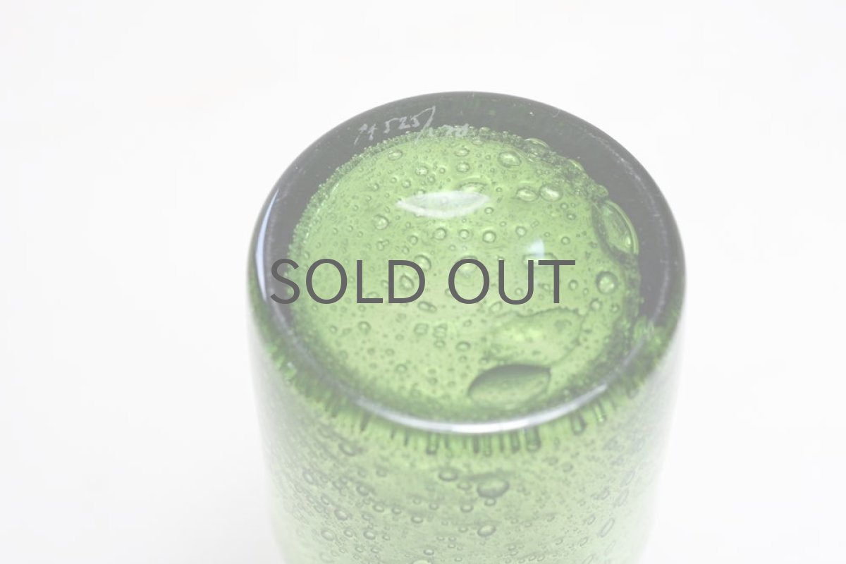 画像4: ErikHoglund/エリックホグラン/ 気泡入り/ボトル グリーン (4)