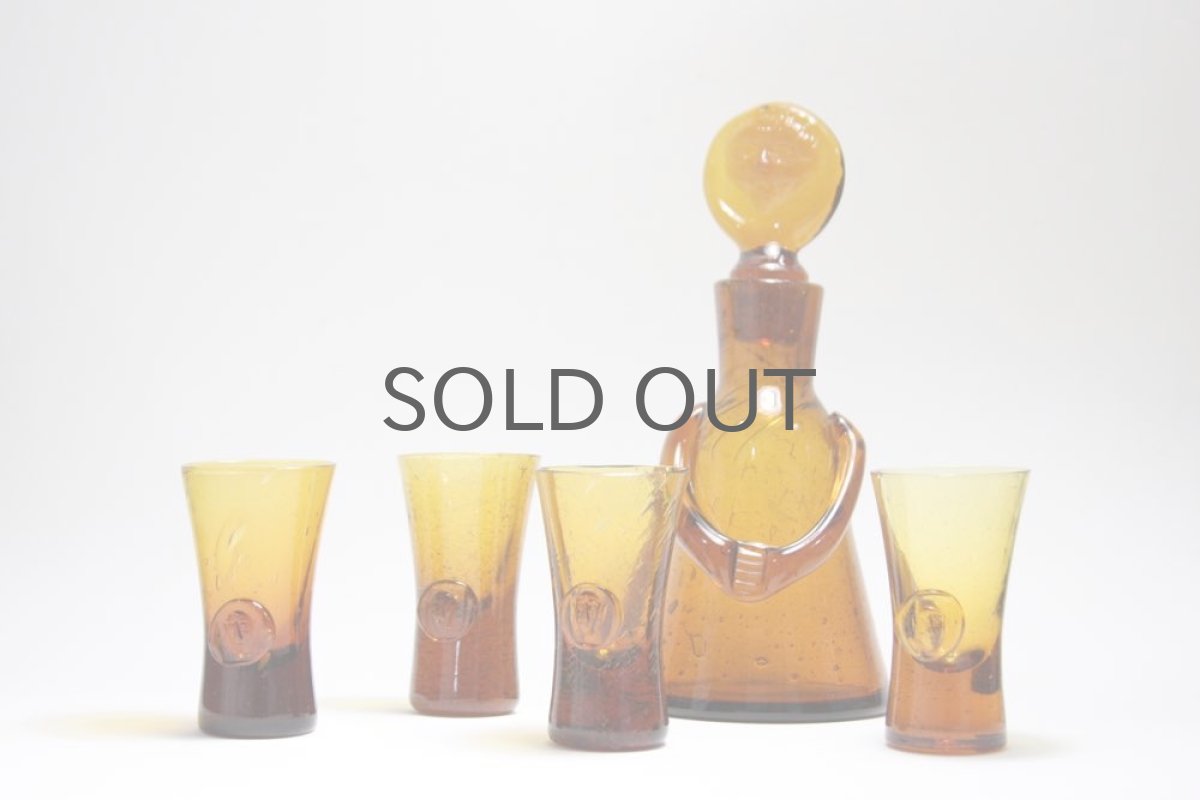 画像4: Erik Hoglund/エリックホグラン/ショットグラス/アンバー (4)