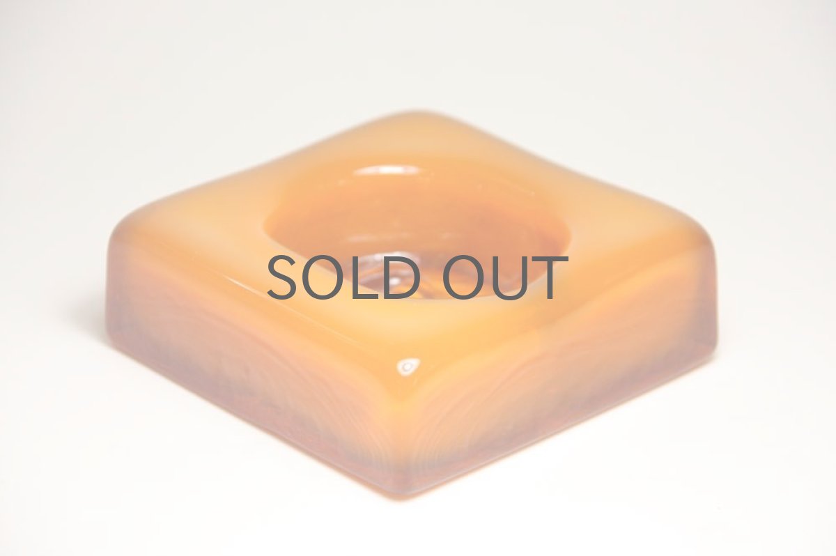 画像3: ErikHoglundエリックホグラン ガラス バッファロー オレンジ アッシュトレー (3)