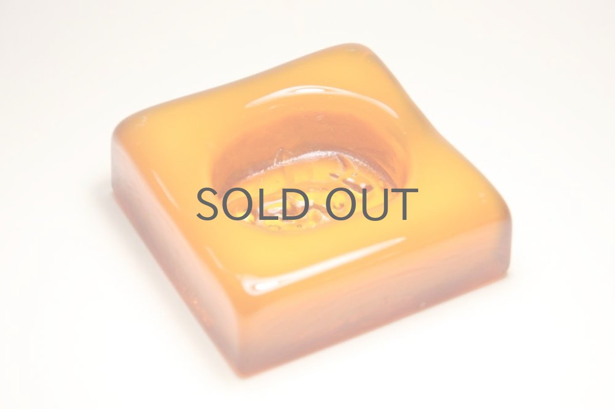 画像4: ErikHoglundエリックホグラン ガラス バッファロー オレンジ アッシュトレー (4)